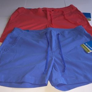 2 Pair Columbia Shorts